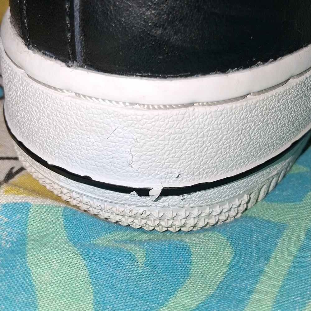Nike Air Force 1 '07 LV8 Low GS Graffiti White Black Blue Green Shoes Sneakers - Picture 7 of 7
